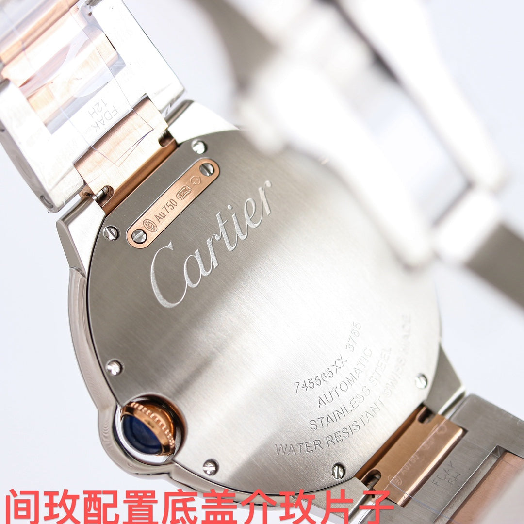 White Rosegold - White Silver - 904L Steel- Automatic - 36/42mm