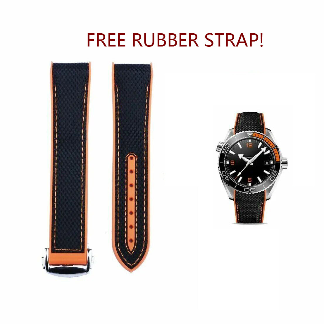 š„Limited Time Offer! VS-Factory -SM600m 215.32.44.21.01- 904L Steel - Free Rubber Strap - Automatic -43.5mm