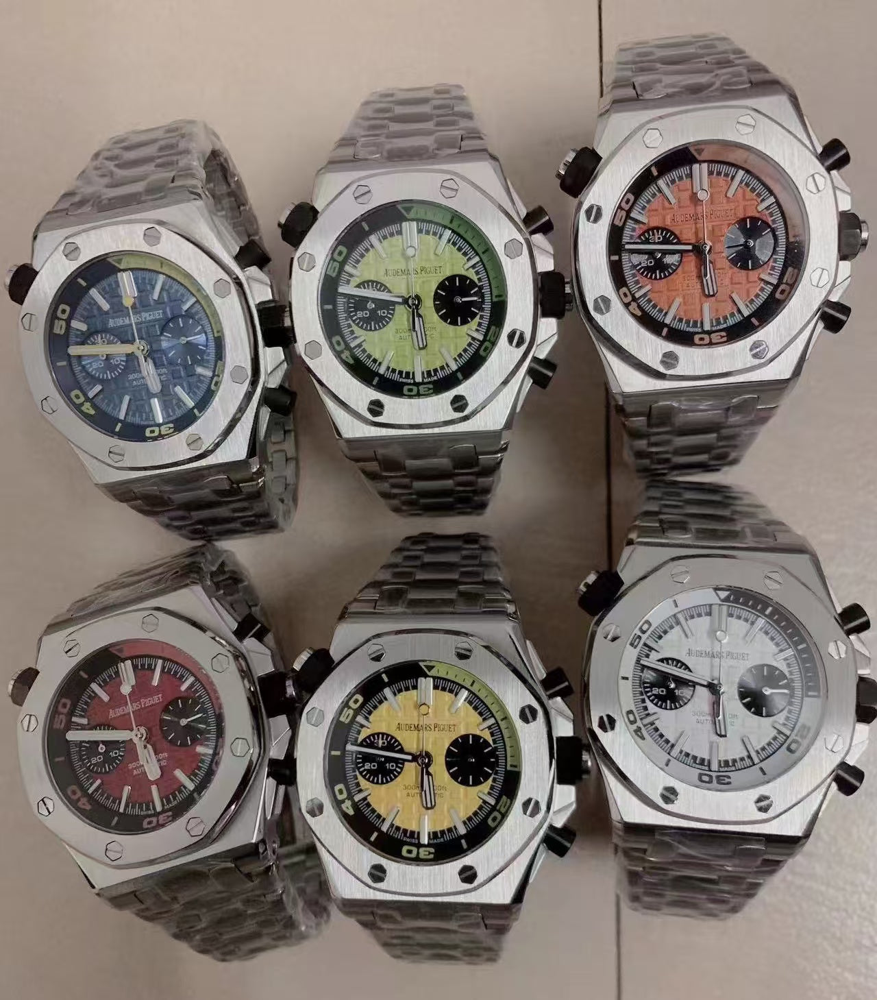 Blue -White 904L Steel - Quartz - 42mm