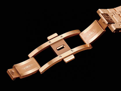 Chronograph - Frosted Gold -Green Yellow- 904L Steel - Automatic - 41mm