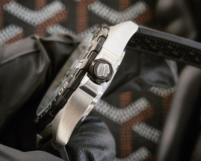 White Black - Black Rubber - Automatic - 41mm