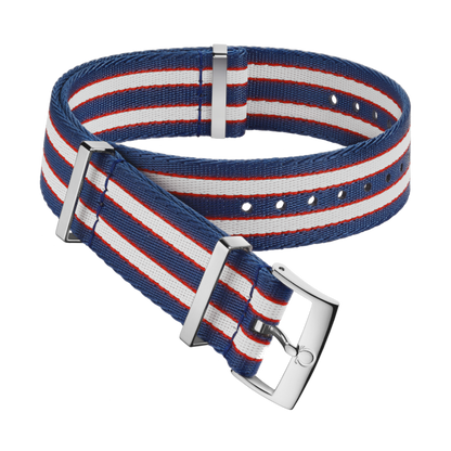 Nylon canvas colored strap for S-master 300M 42mm