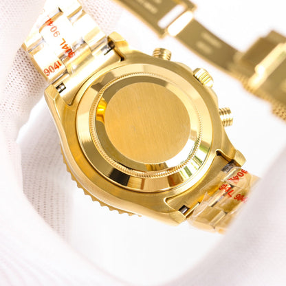 Chronograph - Yellow 904L Steel - Automatic - 44mm