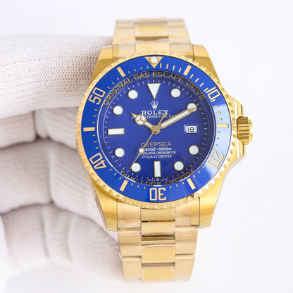 C-Factory -m136668- Blue -Yellow 904L Steel -Automatic- 44mm
