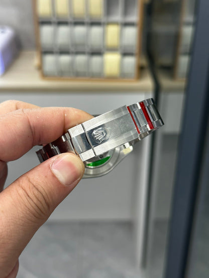 Green Blue - White 904L Steel - Automatic -41mm