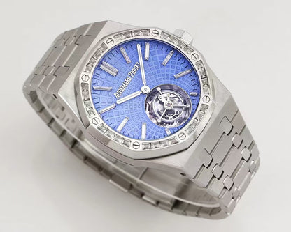 Blue Silver- Blue 904L Steel - Automatic - 41mm