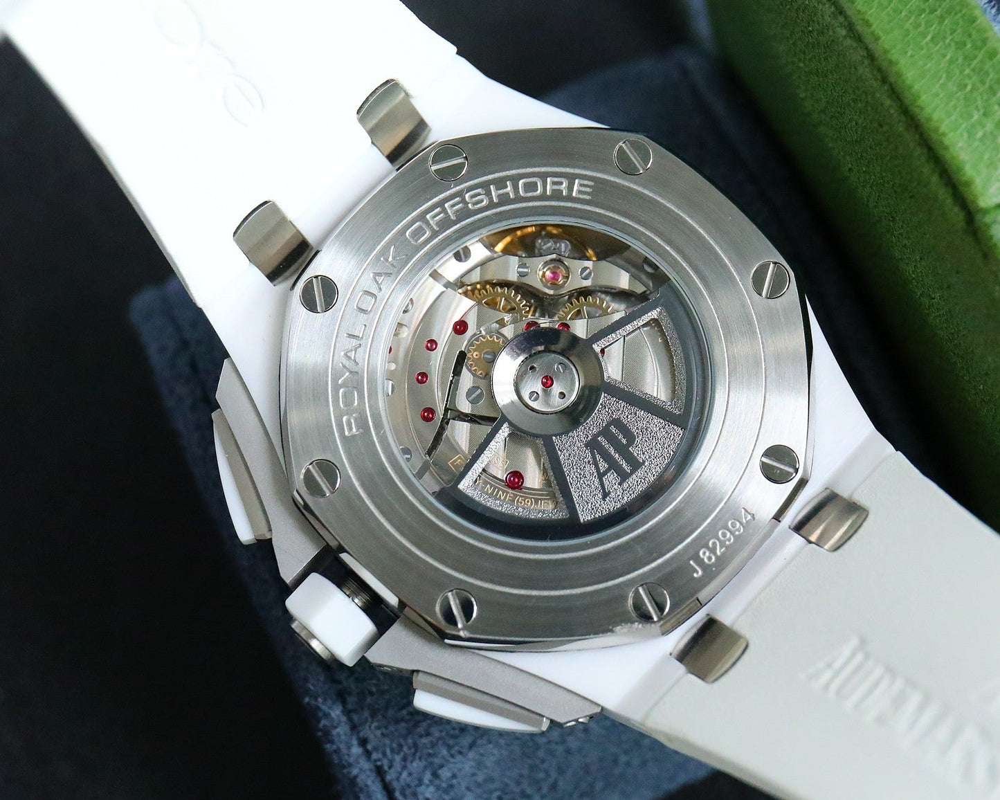White Ceramic - White Rubber- Automatic - 42mm