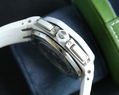 White Ceramic - White Rubber- Automatic - 42mm