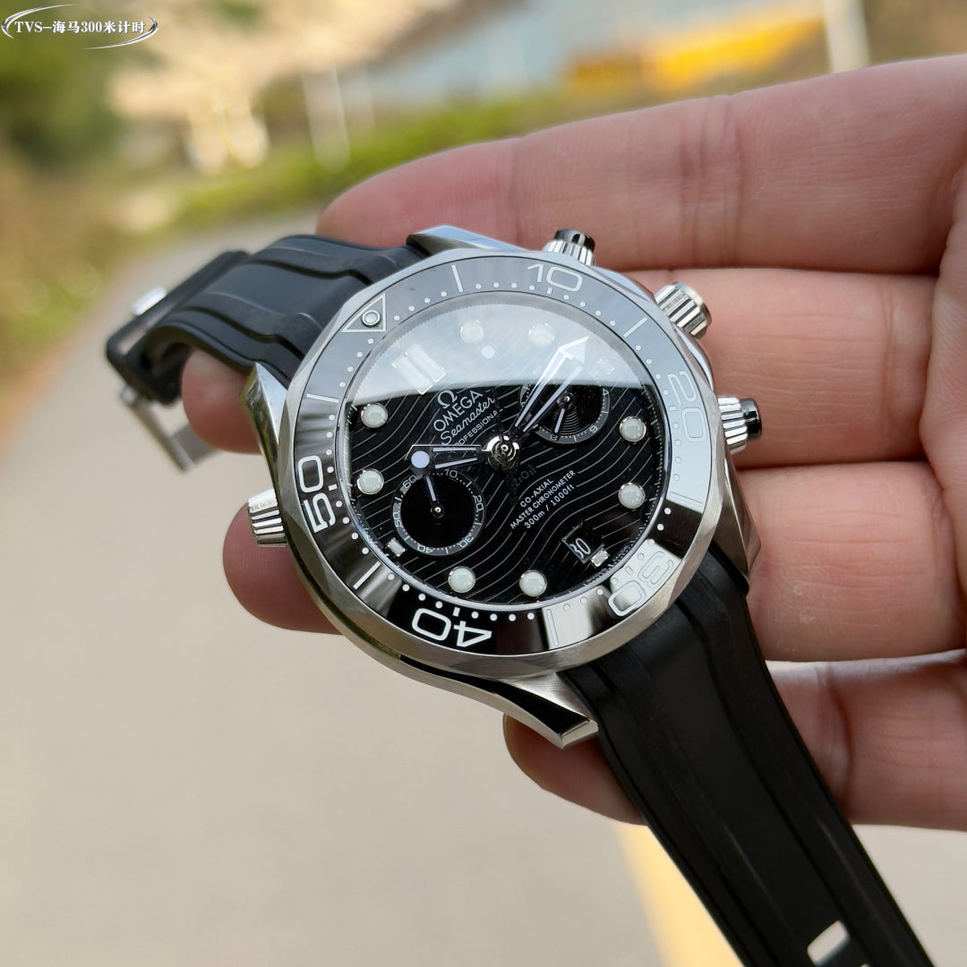 Chronograph - 210.32.44.51.01-Selfwinding- Black rubber- Automatic - 44mm