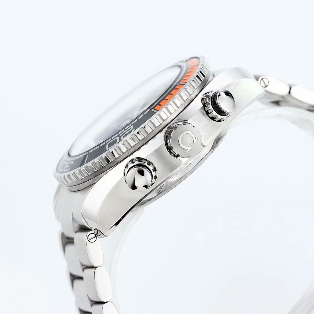 Chronograph - Selfwinding- Grey - Silver 904L Steel- Automatic - 45.5mm