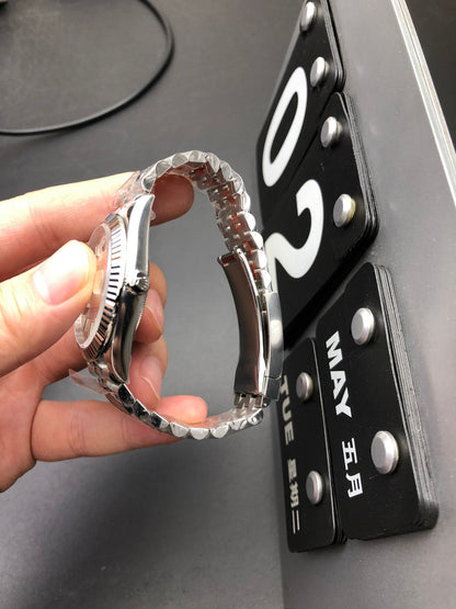 LADY -C-Factory -Silver - Silver 904L Steel- Automatic - 36mm