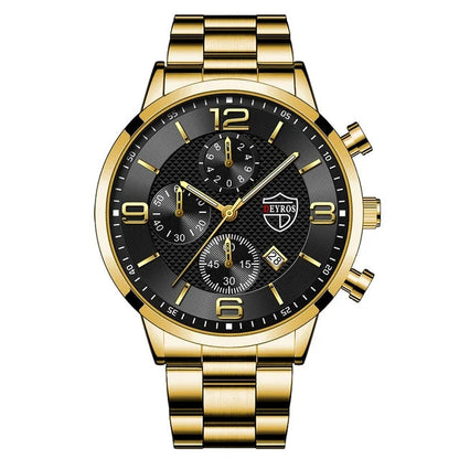 Black Steel - Yellow gold 904L Stell - Automatic - 43mm