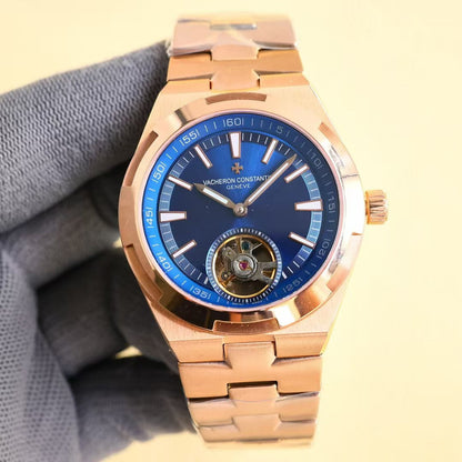 Toubillon - Blue Rosegold - Rosegold 904L Steel - Automatic - 41mm