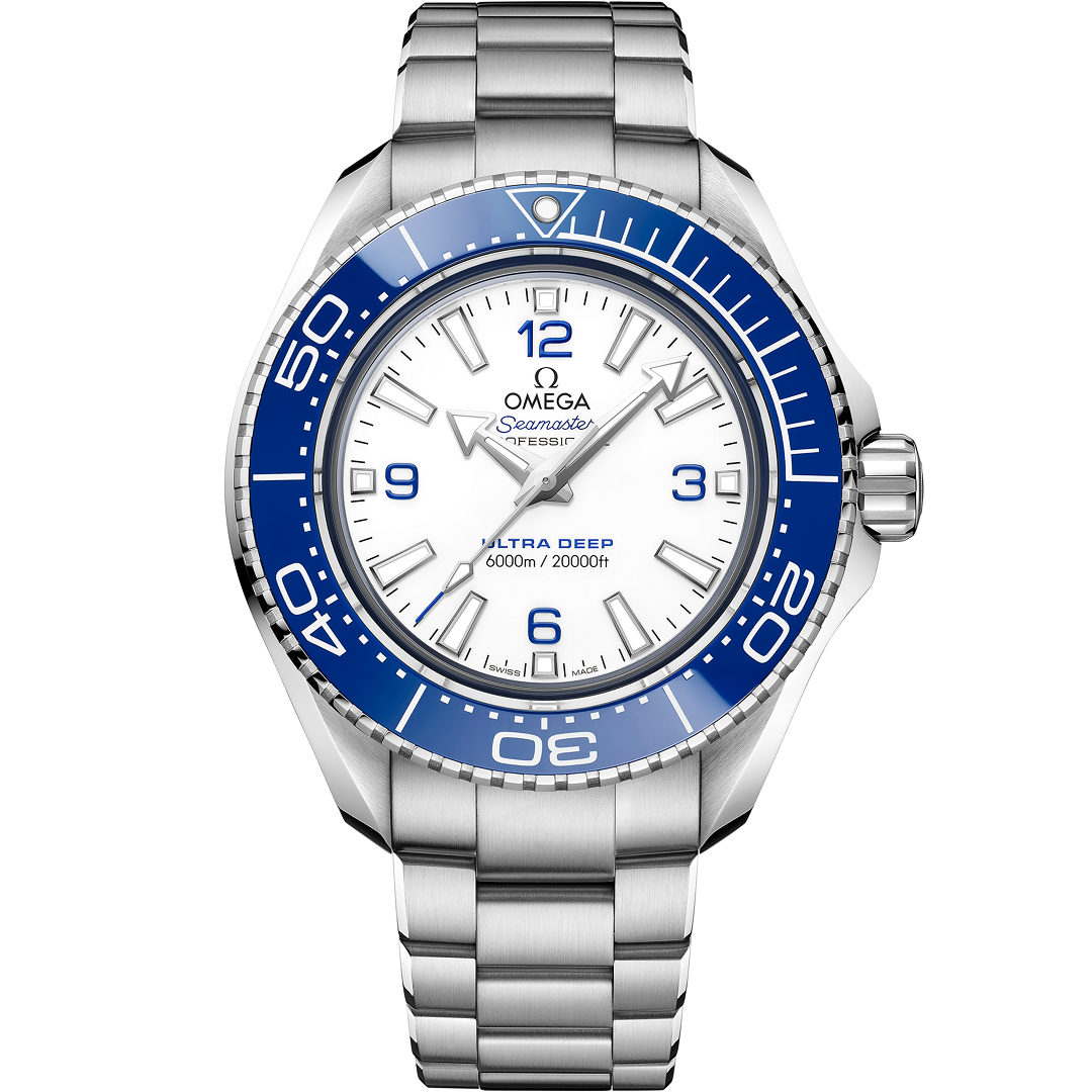 L Size- Blue Ceramic - Silver 904L Steel - Automatic - 45.5mm