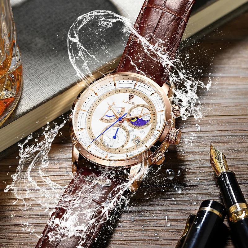 Automatic Business - Leather Strap - 42mm