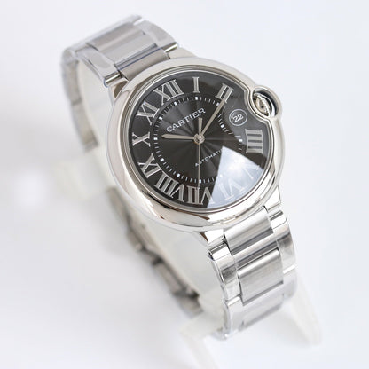 Grey -White Silver - 904L Steel- Automatic - 36/42mm