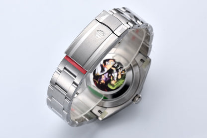 C-Factory - Black - Silver 904L Steel- Automatic - 41mm