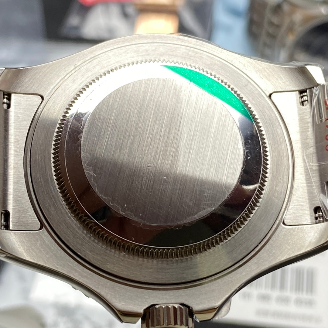 Luxury - Grey - Steel and platinum- Automatic -40mm