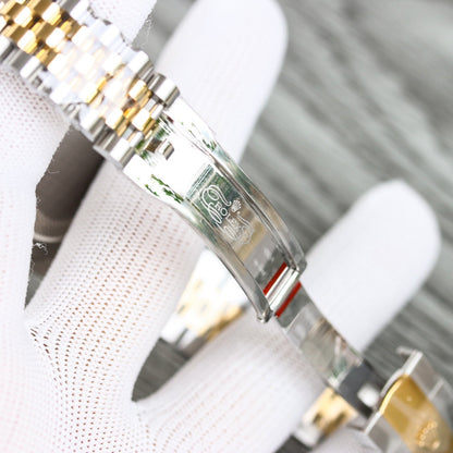 C-Factory - Yellow -Smooth bezel- Yellow Silver 904L Steel- Automatic - 41mm