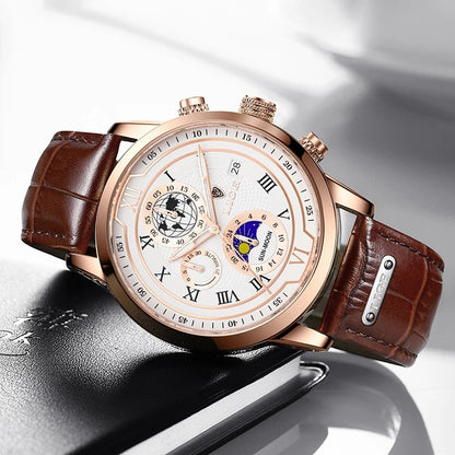 Men's Round Automatic Watch - 40mm