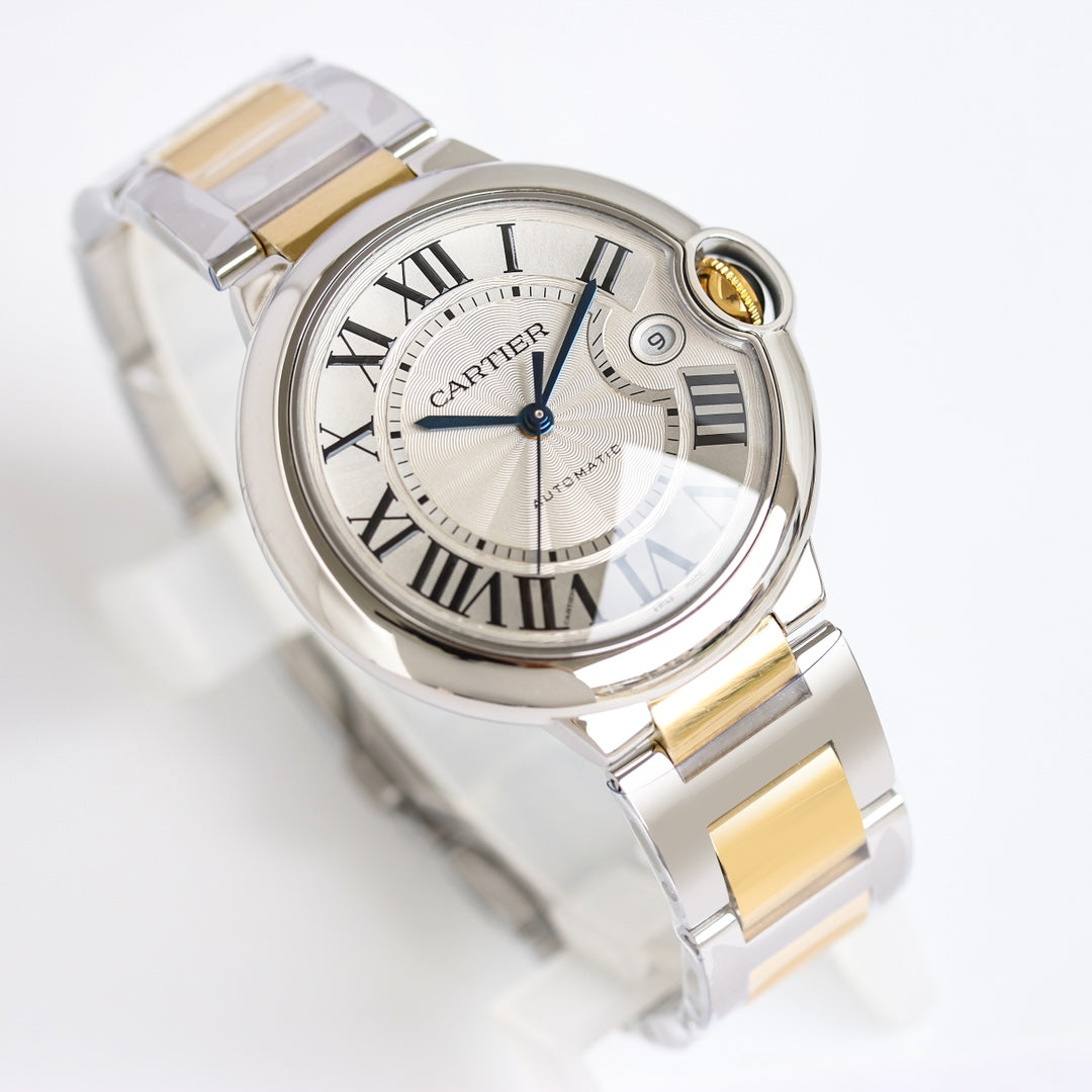 White - White Yellowgold Silver - 904L Steel- Automatic - 36/42mm