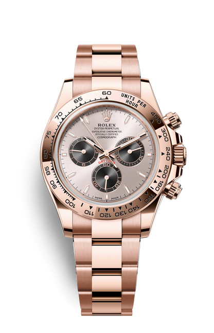 Chronograph -Silver Dial - Rosegold 904L Steel - Quartz- 40mm