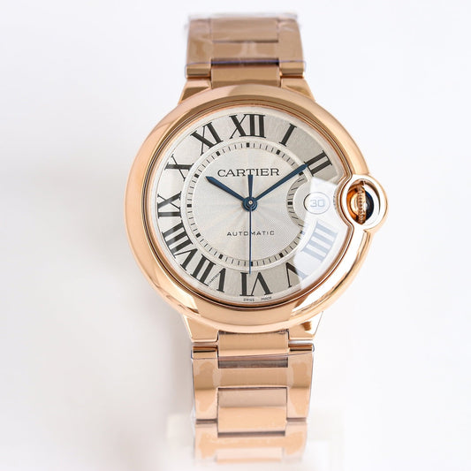 White - Rosegold - 904L Steel- Automatic - 36/42mm