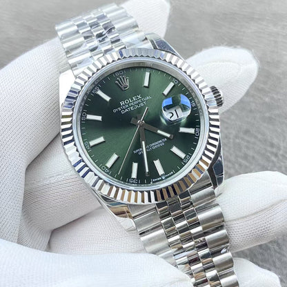 C-Factory - Green - Silver 904L Steel- Automatic - 41mm