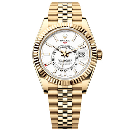 Luxury - White - Yellow 904L Steel -Automatic - 42mm