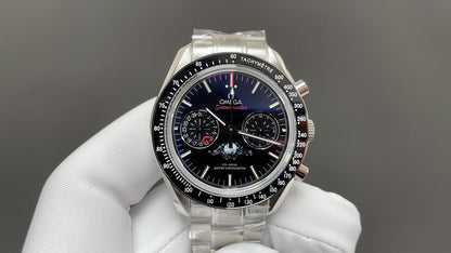 Chronograph - Silver Ceramic- 904L Steel- Automatic - 44mm