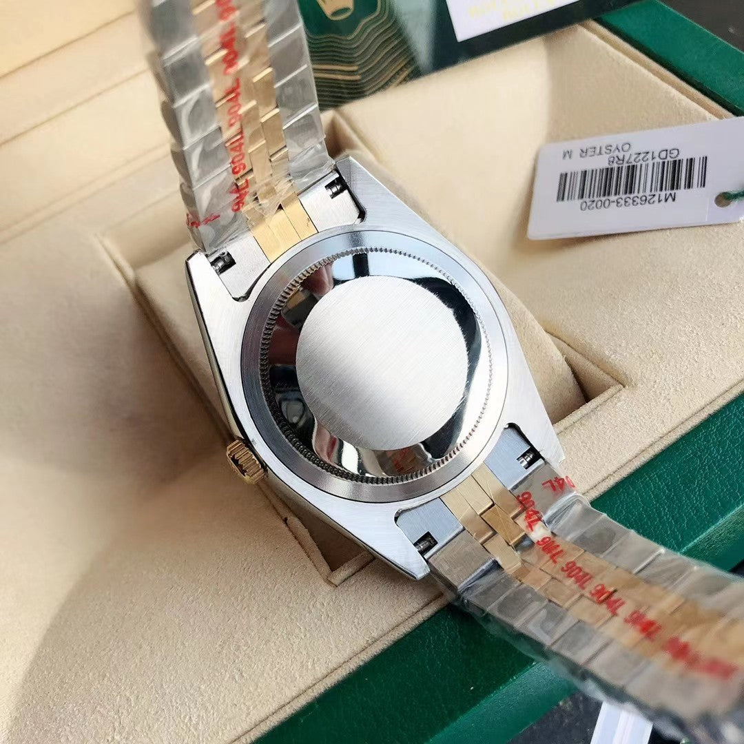 Grey - 904L Steel - White gold - Automatic - 36mm - 41mm