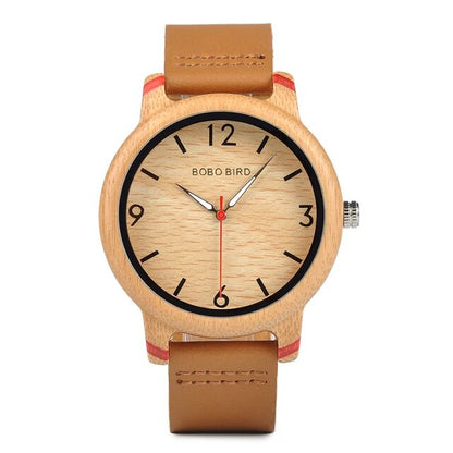 Brown Black - Brown Leather - Quartz - 42mm