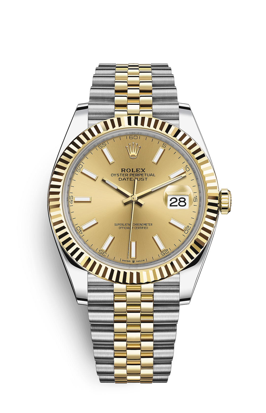 Yellow gold Strap - Yellow dial - Automatic- 41mm