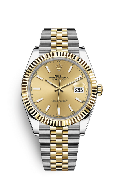 Yellow gold Strap - Yellow dial - Automatic- 41mm