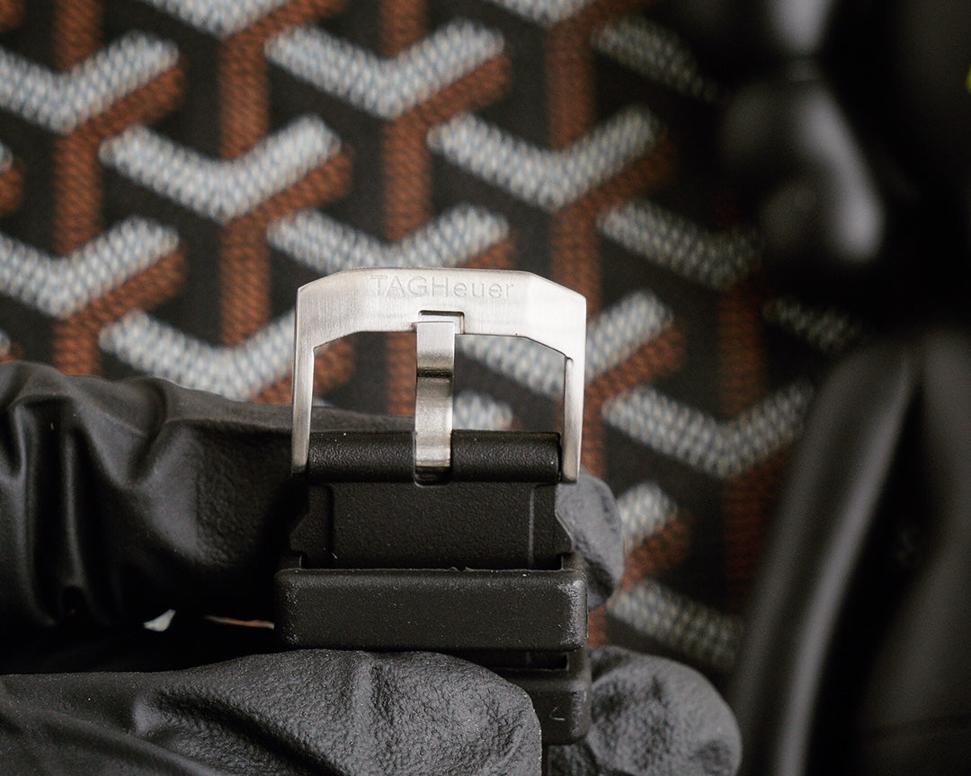 Chronograph - Black Rubber - Quartz - 41mm