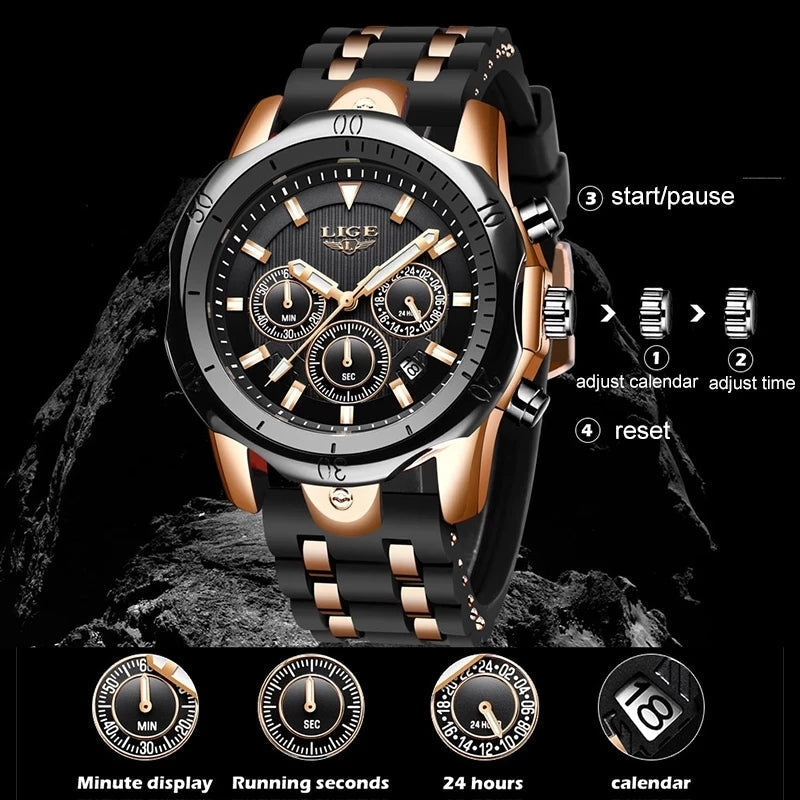 Men's Business Automatic Fashion Watch - 42mm