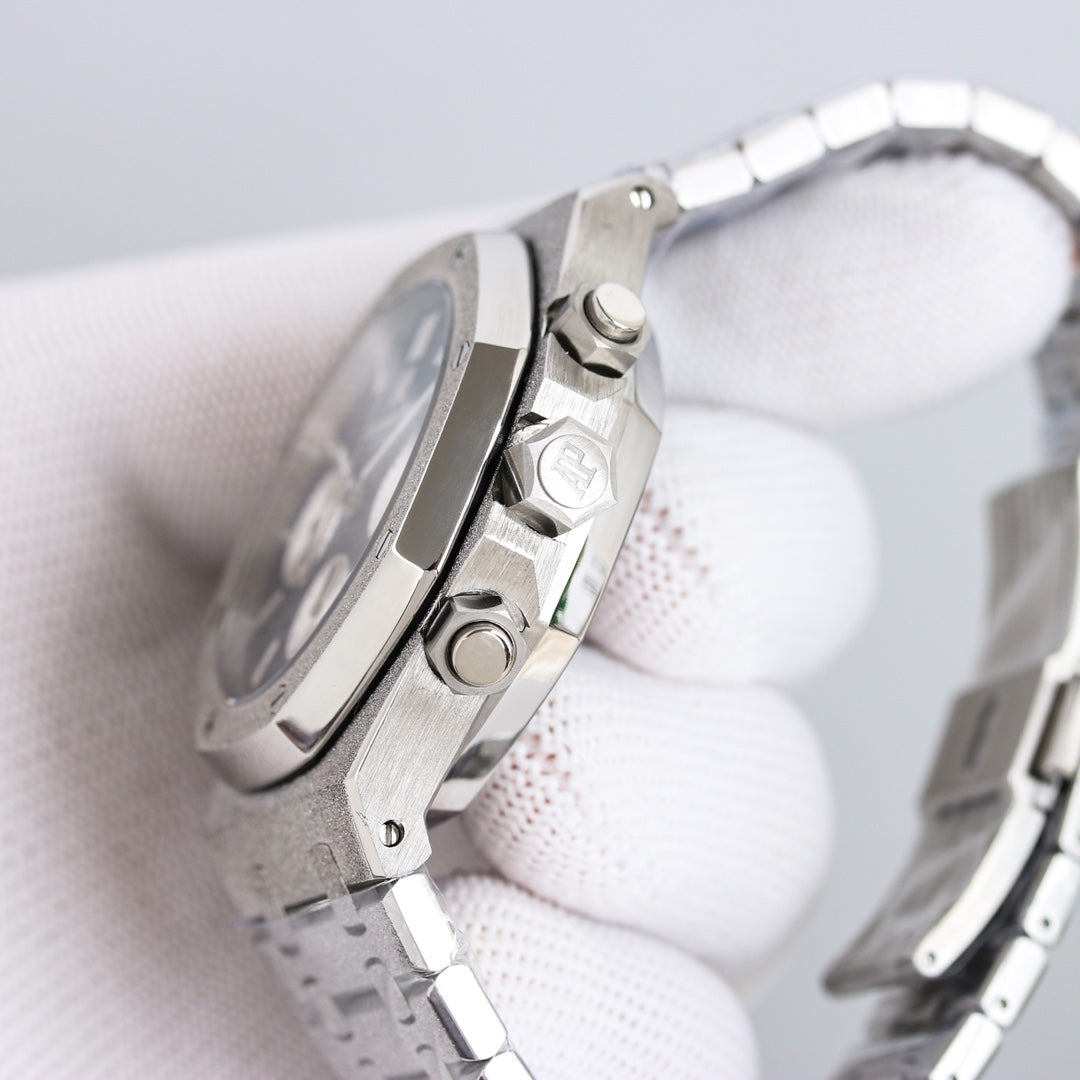 TOP! Green 316L Steel - White Steel - Automatic - 41mm