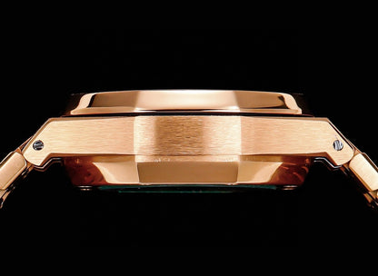 Chronograph - Frosted Gold -Green Yellow- 904L Steel - Automatic - 41mm