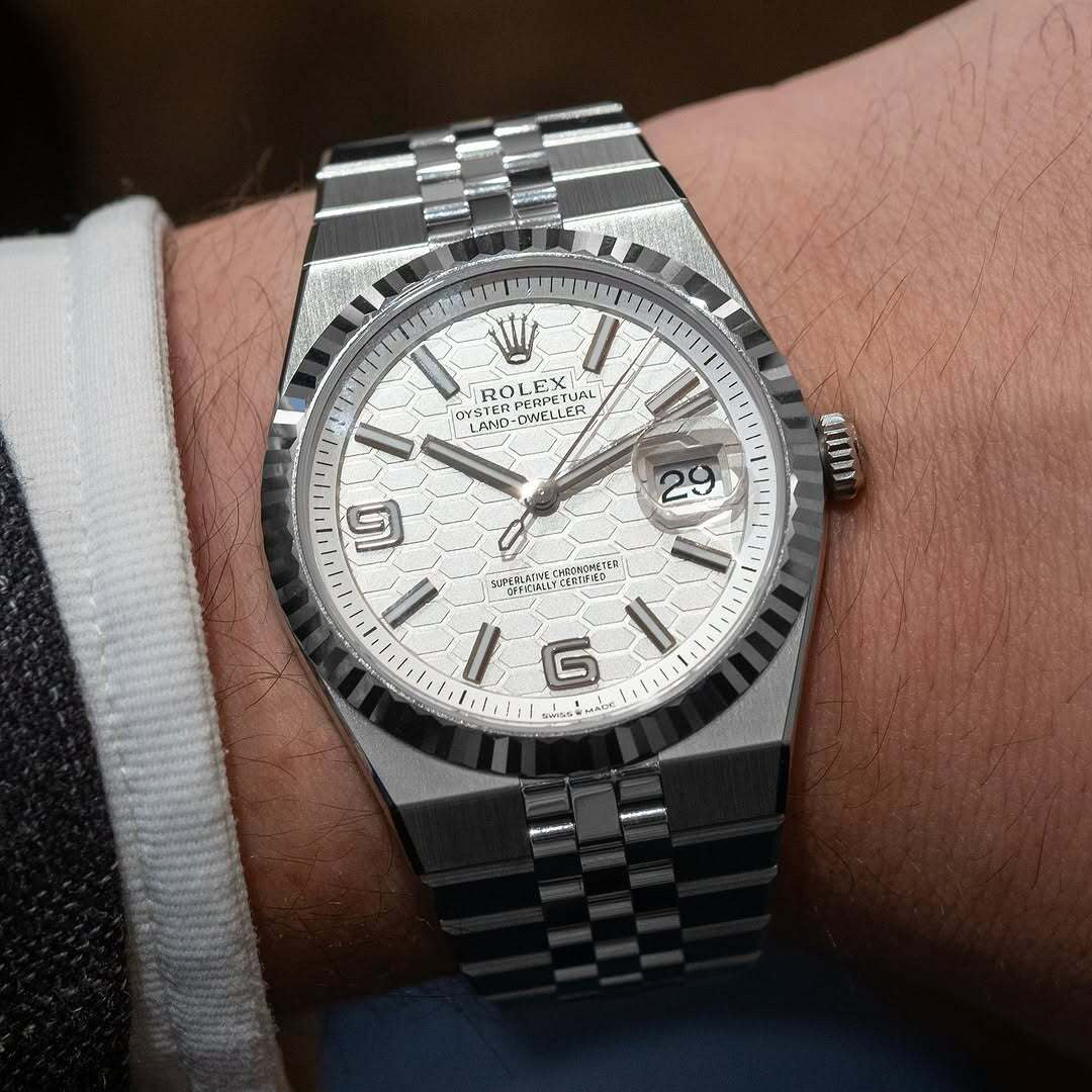 White -Ultra-thin -Silver 904L Steel- Automatic - 40mm