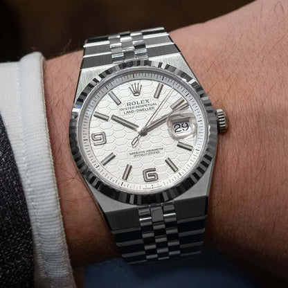 White -Ultra-thin -Silver 904L Steel- Automatic - 40mm