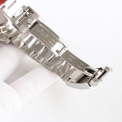 Chronograph - Blue -White 904L Steel - Automatic - 44mm