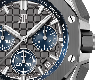 Chronograph -Grey Rubber - Quartz - 43mm