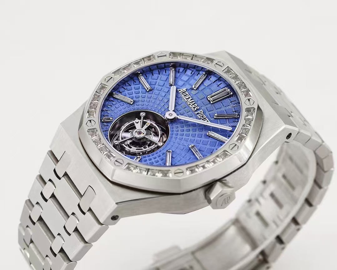 Blue Silver- Blue 904L Steel - Automatic - 41mm