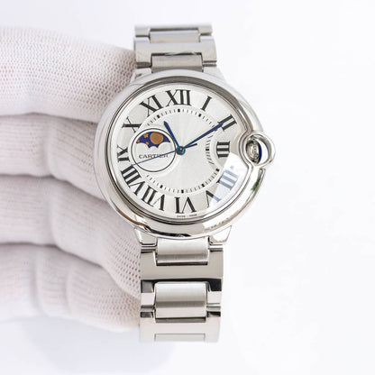 White Silver- Silver 904L Steel - Automatic - 42mm/36mm