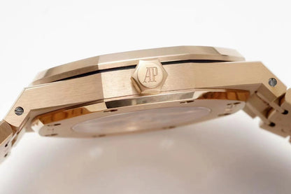 TOP 15407- Hollow Rosegold steel - Automatic - 41mm