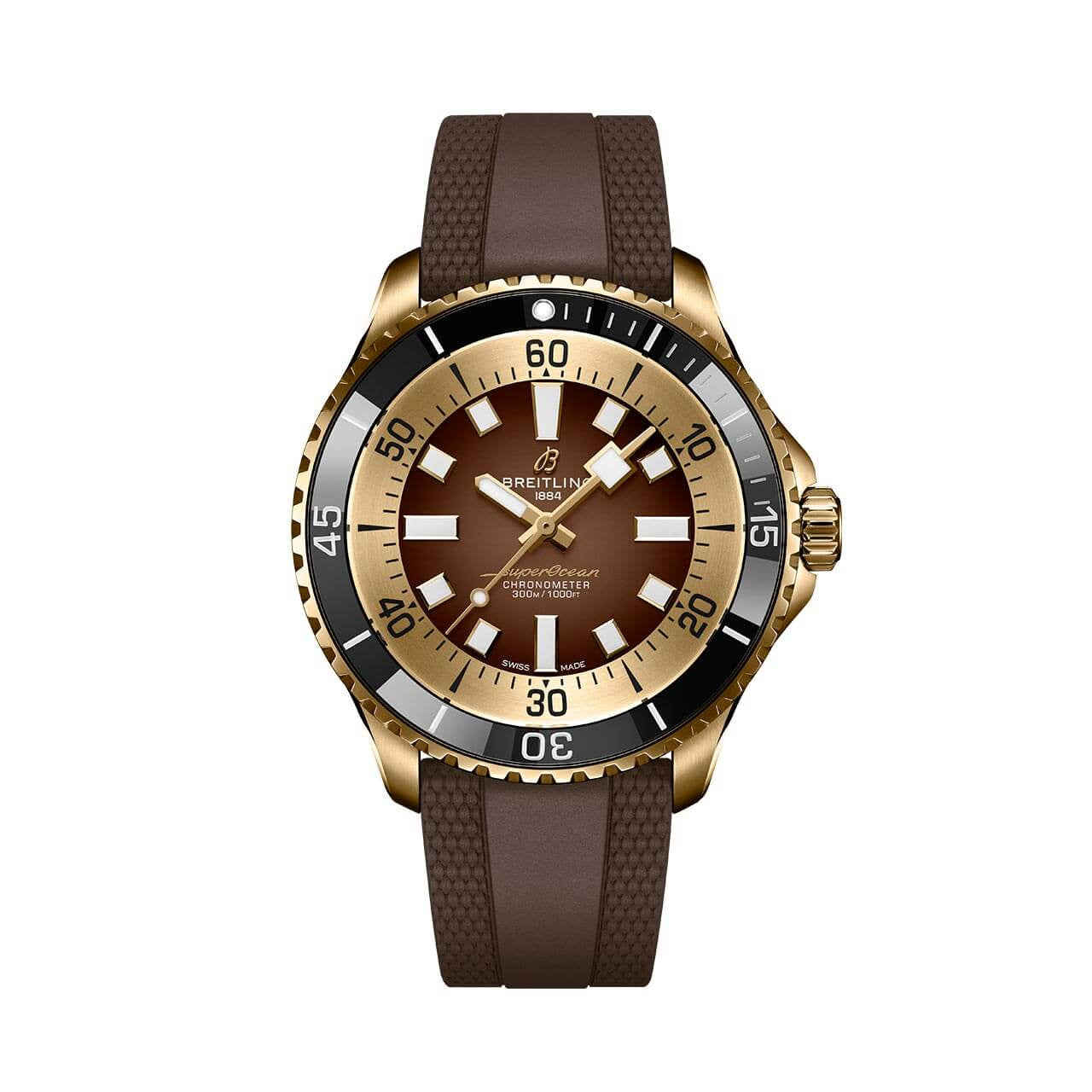 Black Ceramic- Brown Rosegold - Brown Rubber - Automatic - 42mm