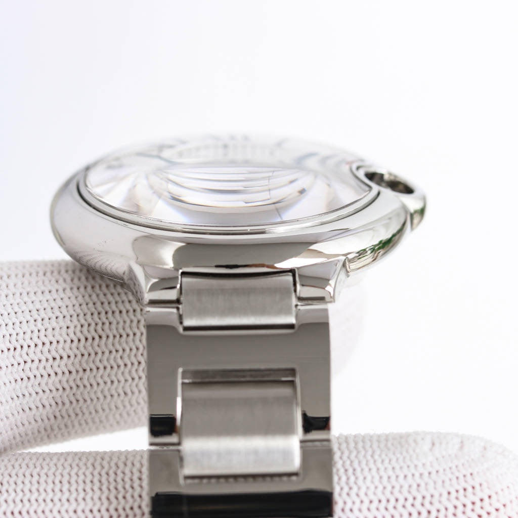 White Silver- Silver 904L Steel - Automatic - 42mm/36mm