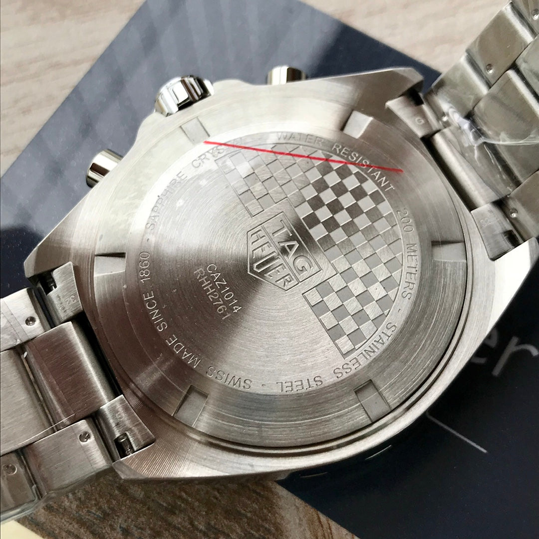 Chronograph - Blue - 904L steel - Quartz - 41mm