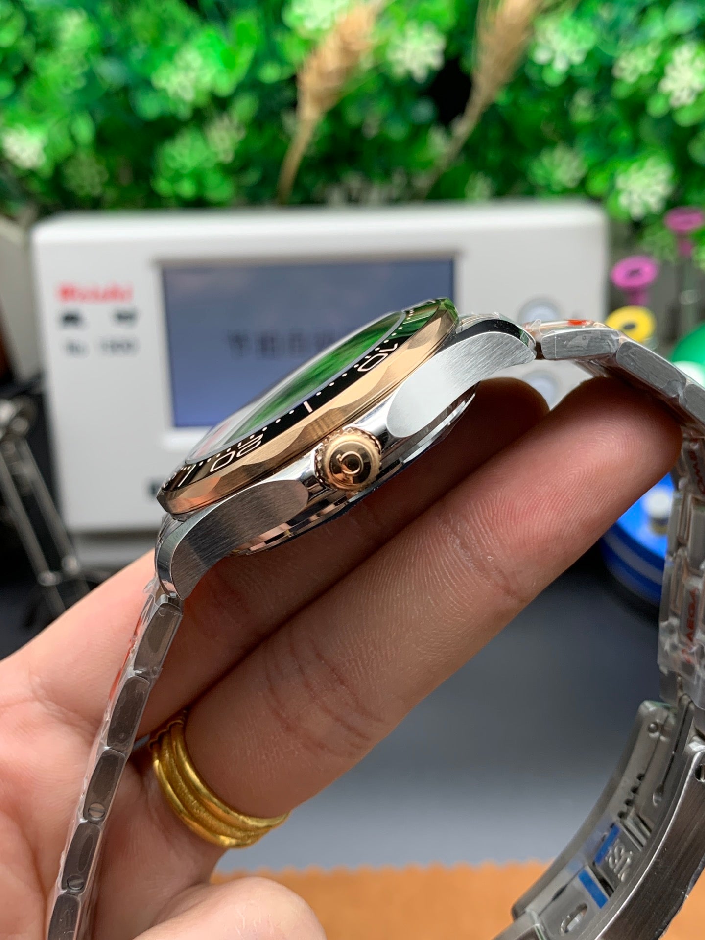 TOP! Black Dial Steel - Rosegold Withe 904L Steel - Automatic- 42mm