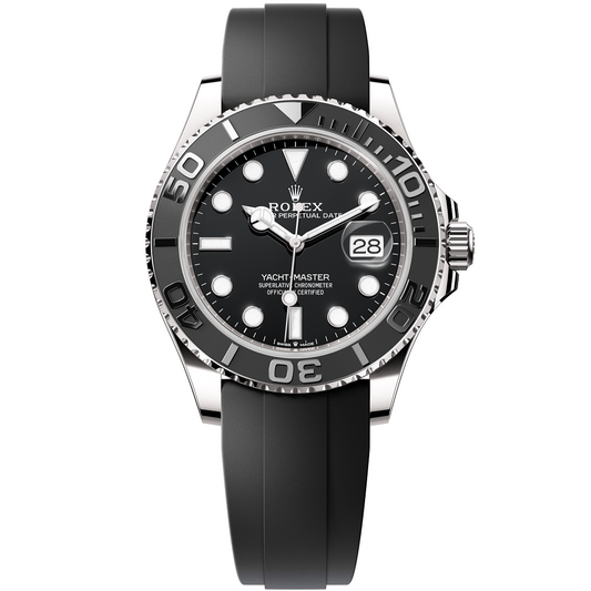 Luxury -Black White - Black Rubber - Automatic - 42mm